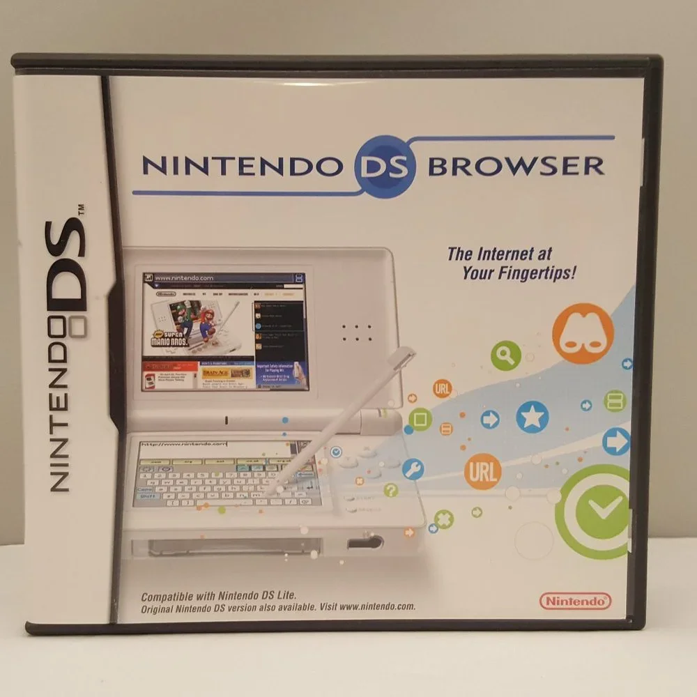 Nintendo DS Browser [ Opera ] (Nintendo DS, 2007) w/ Memory Expansion Pack USED